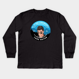 K-12 Ski Champion - Lane Meyer Kids Long Sleeve T-Shirt